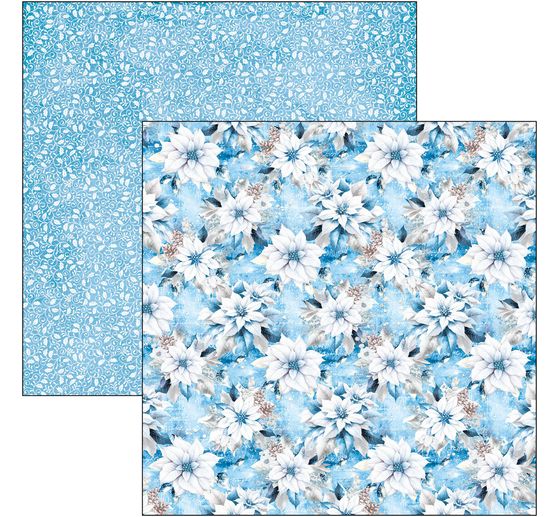 Scrapbook-Papier "Elegance of Blue"