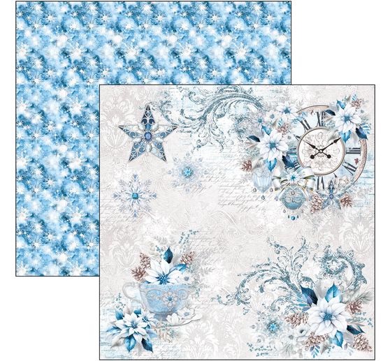Scrapbook-Papier "Elegance of Blue"