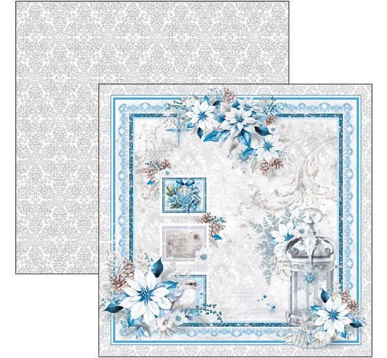 Scrapbook-Papier "Elegance of Blue"