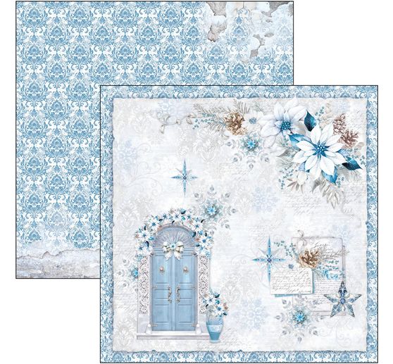 Scrapbook-Papier "Elegance of Blue"