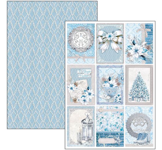 Papier-Set "Elegance of Blue"
