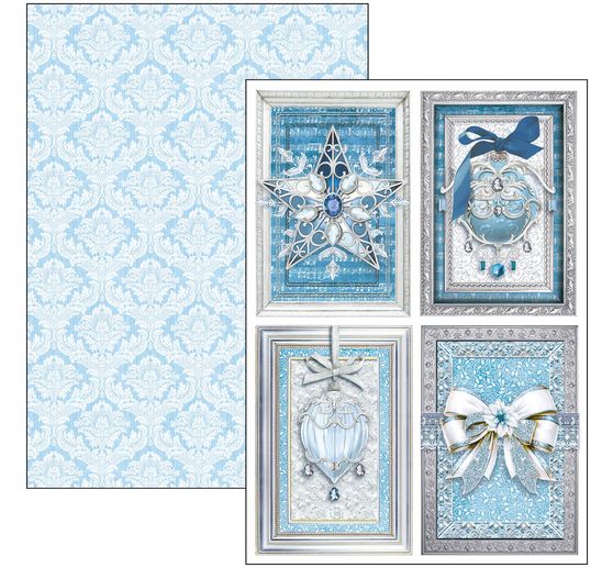 Papier-Set "Elegance of Blue"
