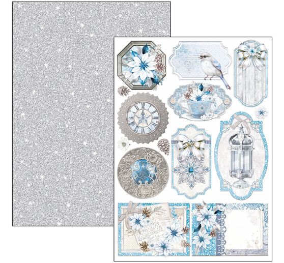 Papier-Set "Elegance of Blue"