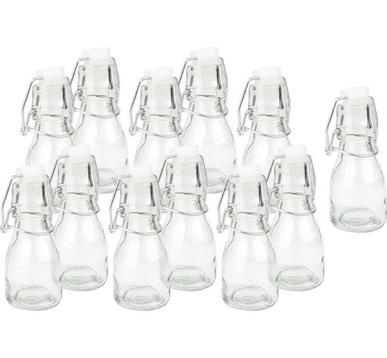 VBS Bügelflaschen "50 ml", 12 Stück