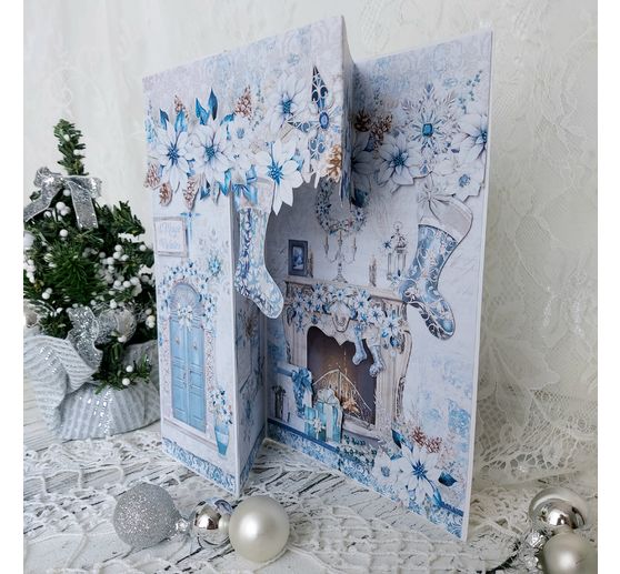 Scrapbook-Papier "Elegance of Blue"