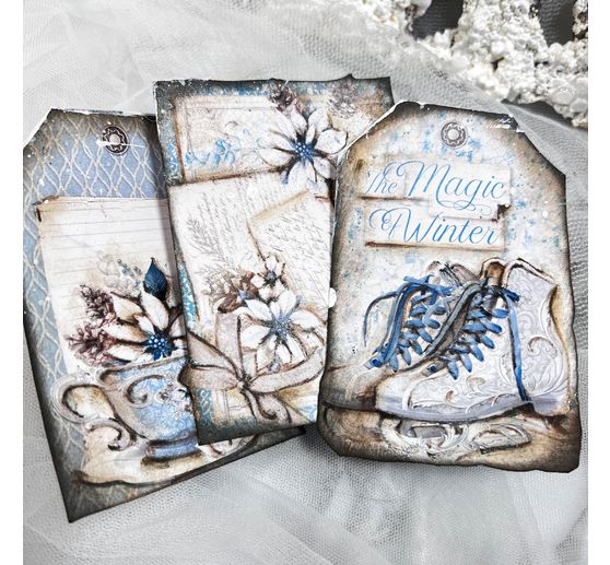 Papier-Set "Elegance of Blue"