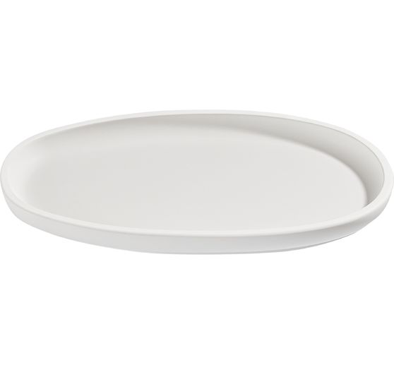Silicone casting mould "Oval asymmetrical bowl"
