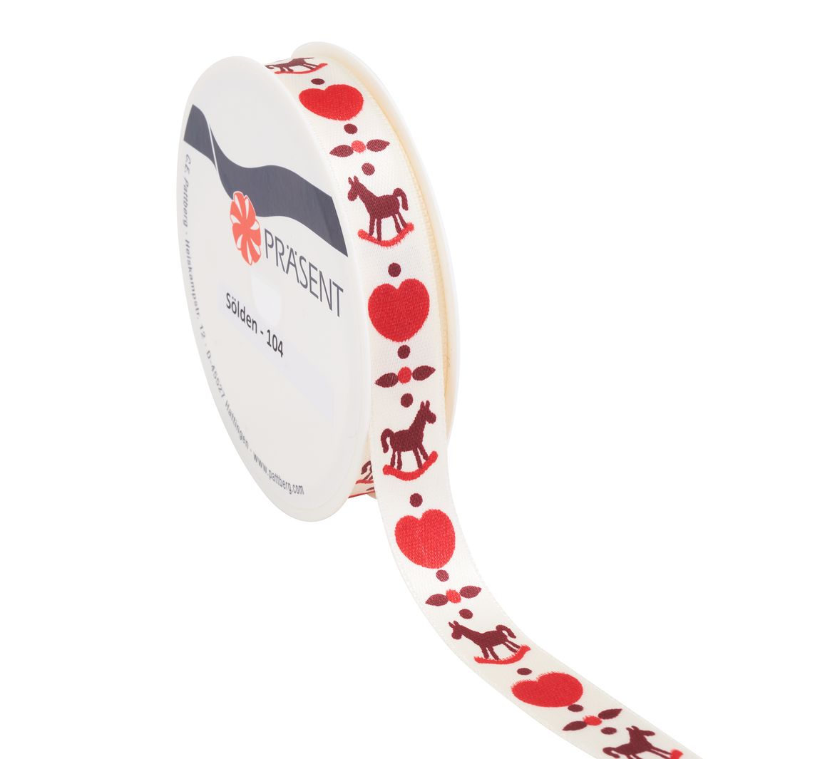 Satinband "Schaukelpferd"