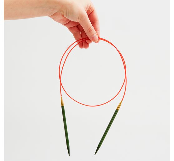 addiChristmas Lace Circular knitting needle, length 60 cm