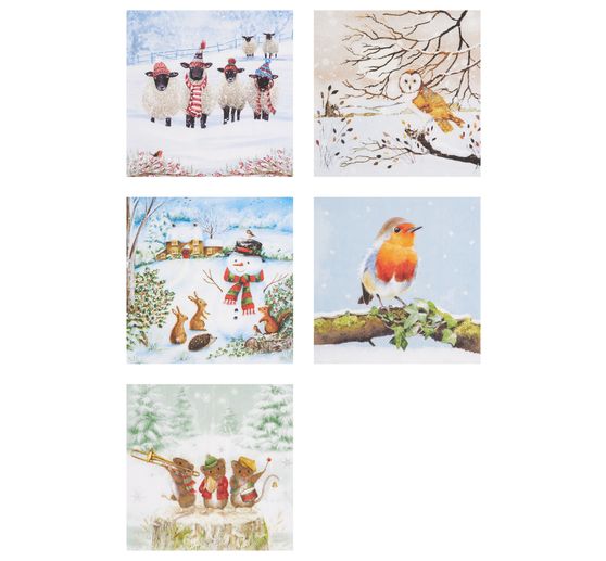 VBS Servietten-Set "Wintertime"