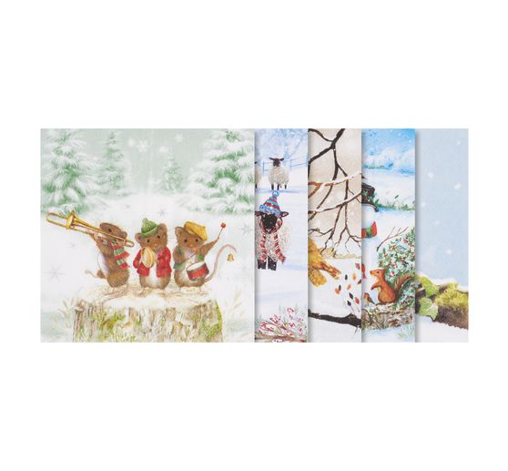 VBS Servietten-Set "Wintertime"