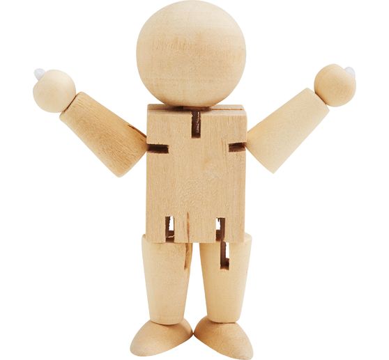 Bewegliche Figuren, H 8 cm