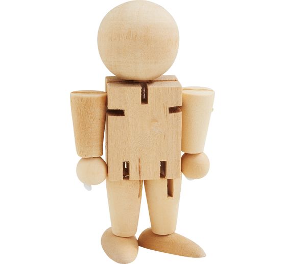 Bewegliche Figuren, H 8 cm