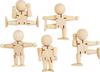 Bewegliche Figuren, H 8 cm