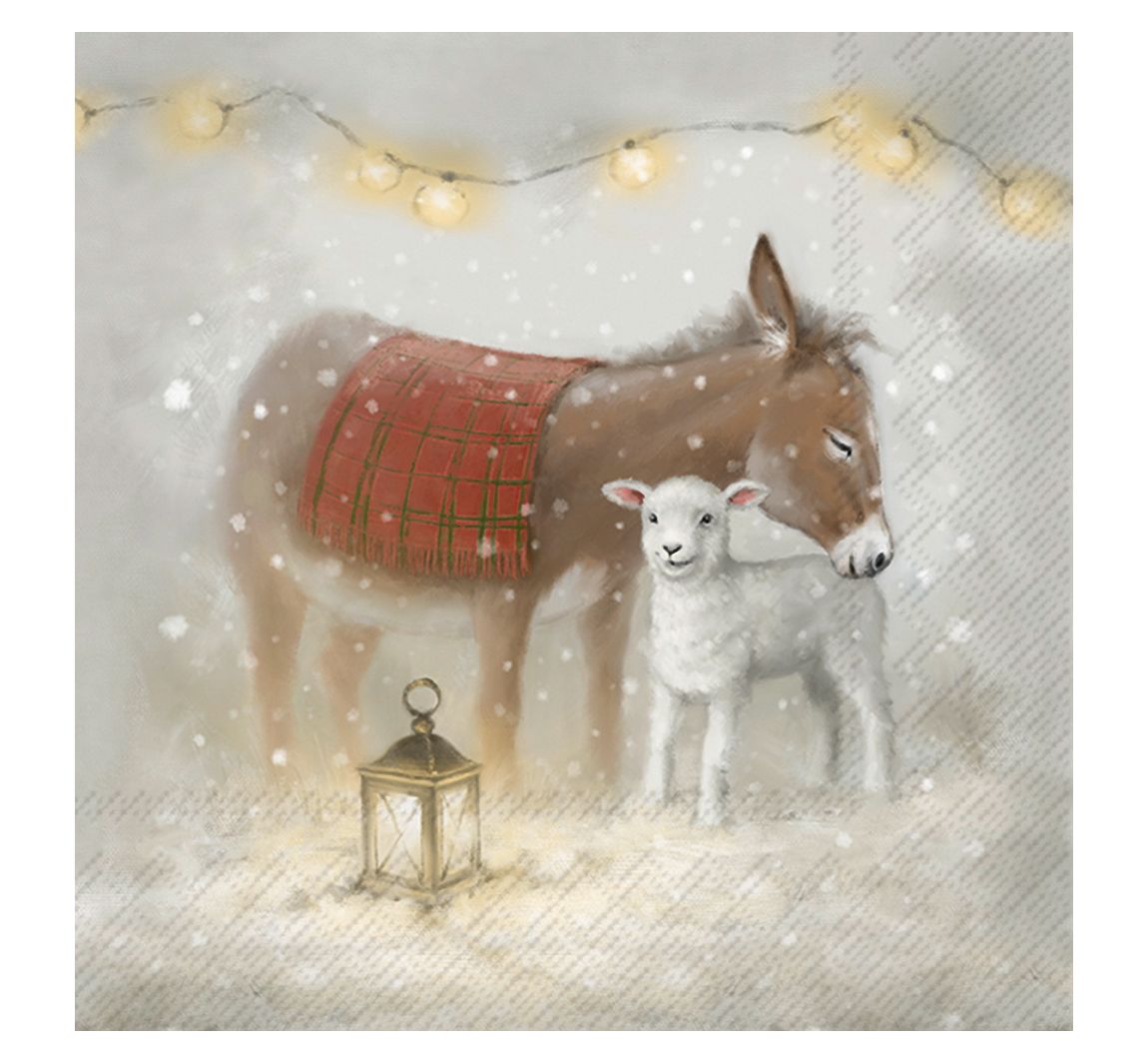 Serviette"Nino and Molly"
