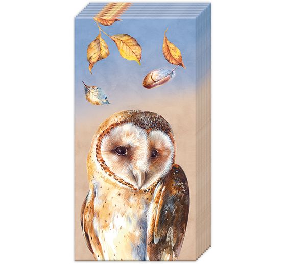 Paper handkerchiefs "Owl Evie"