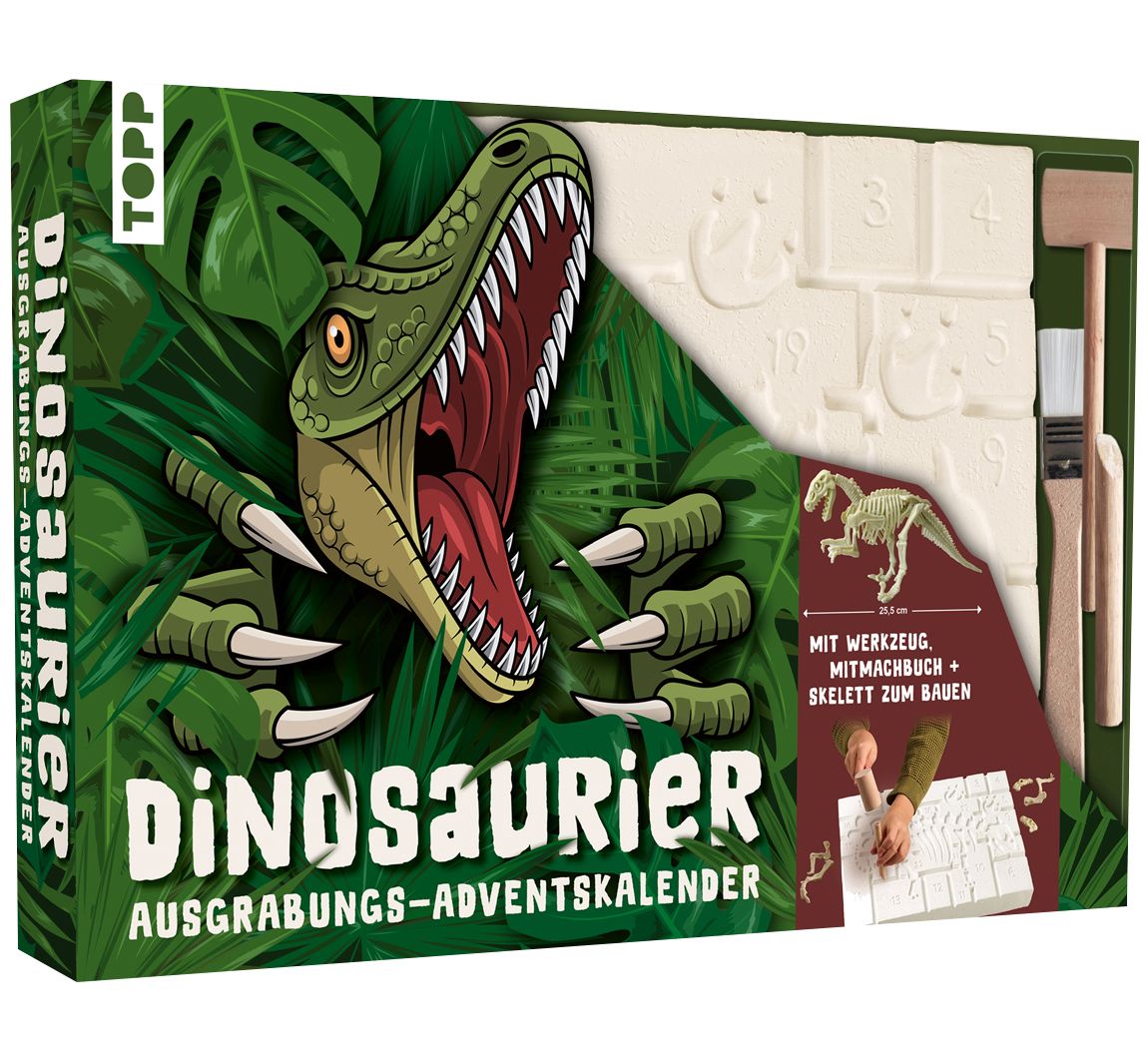 Adventskalender "Dinosaurier - Ausgrabungs-Spaß!"