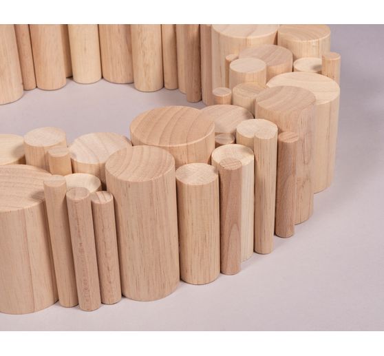 Bastelpackung Holz "Rundstäbe"