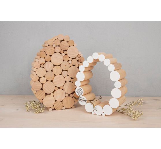 Bastelpackung Holz "Rundstäbe"