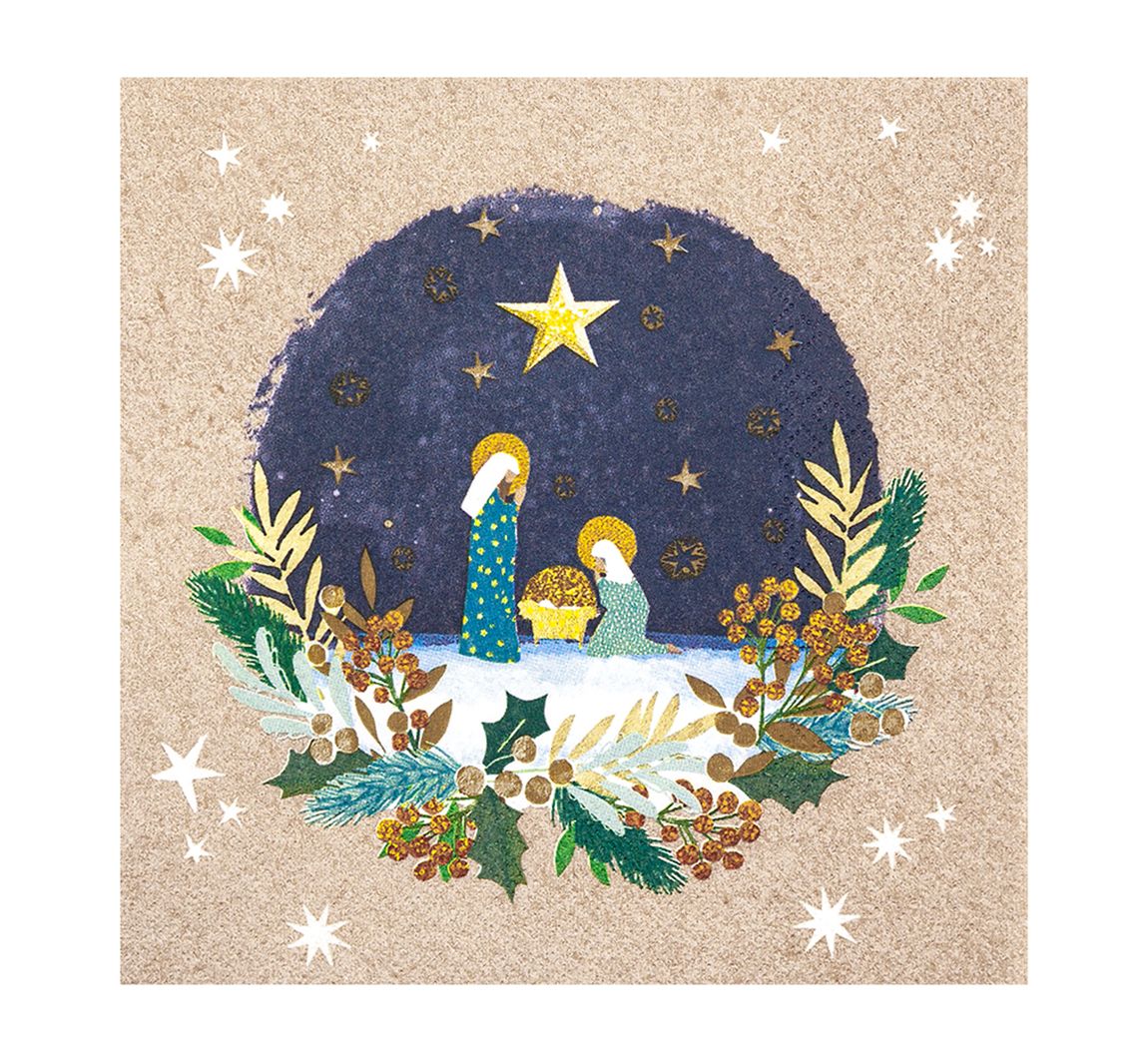 Serviette "Holy Christmas"