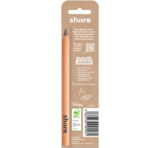 share Bleistift Jumbo B
