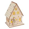VBS Holzbausatz "Haus mit Schneemann", inkl. LED