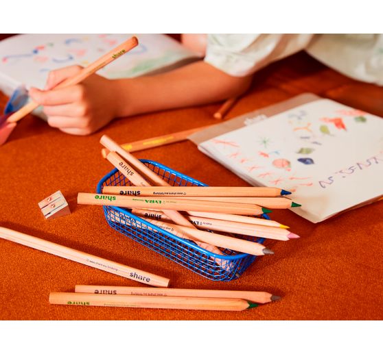 share Buntstift Jumbo, 5er-Set