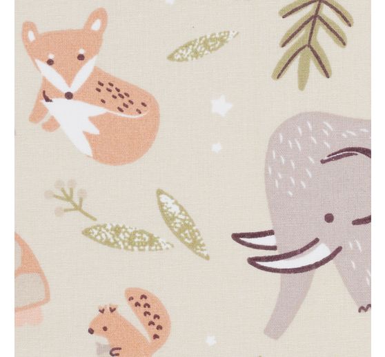 Baumwoll-Stoff "Animals"