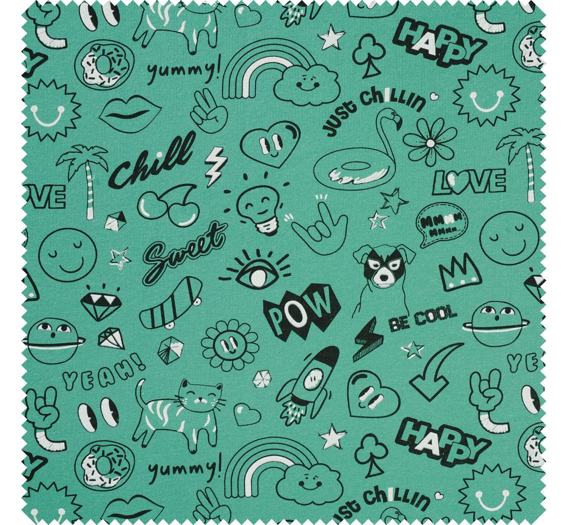 Sweat-Stoff "Be Cool"