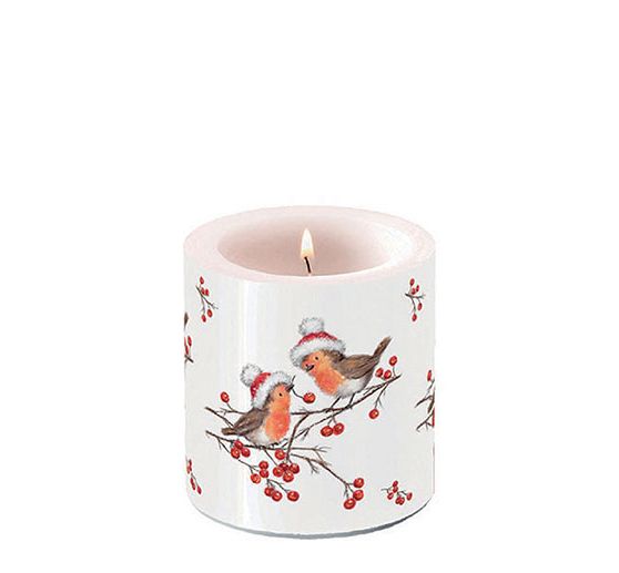 Napkin "Christmas Robins"