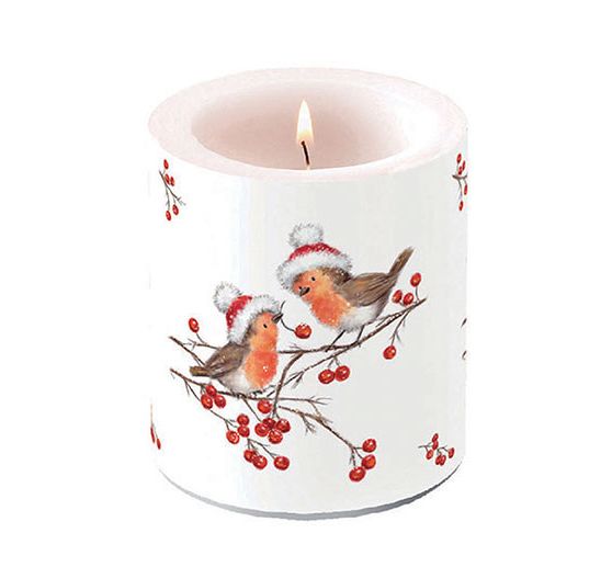 Napkin "Christmas Robins"