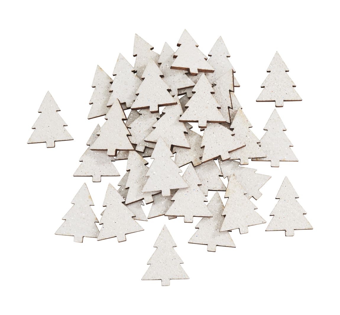 VBS Streuteile "Tanne", Gold Glitzer