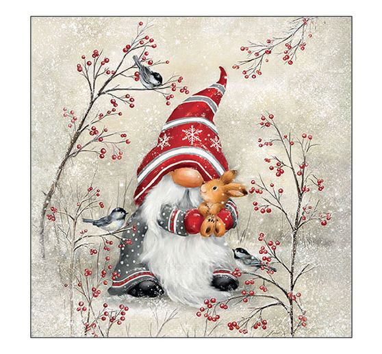 Napkin "Gnome hug"