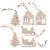VBS Wooden decoration pendants "Winter motifs"