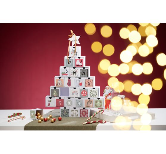 Sticker Adventszahlen "Christmas Time"