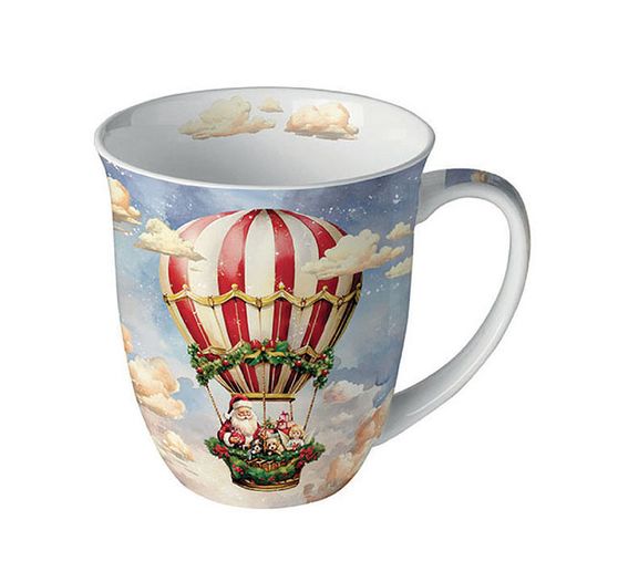 Serviette "Santa's Air Ballon"