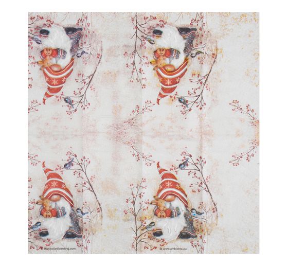 Paper handkerchiefs "Gnome Jan"