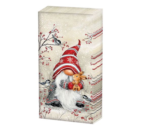 Paper handkerchiefs "Gnome Jan"