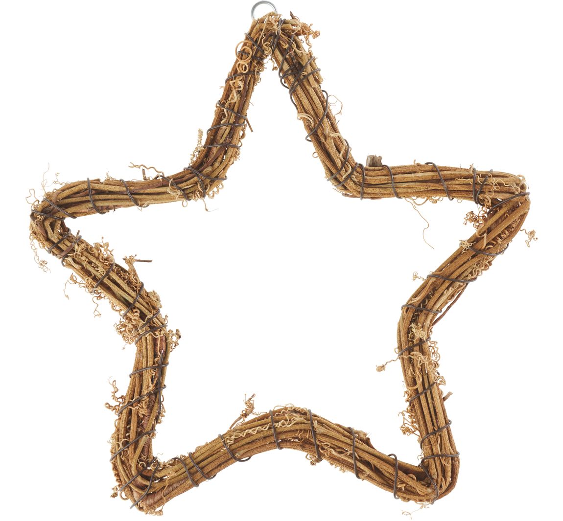Rattan Stern zum Hängen, natur