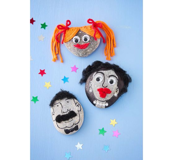 Kreativ-Set "Steine bemalen Kids"