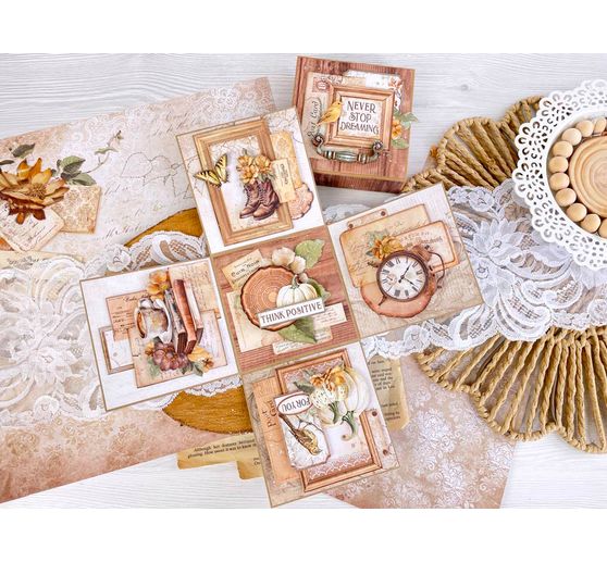 Rub On Transfer paper "Golden Harmony"