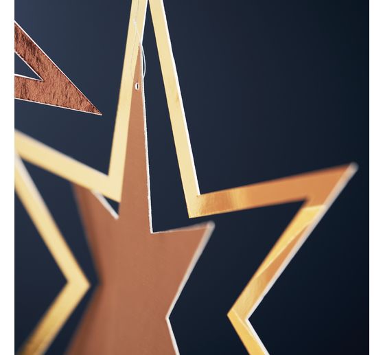 Metallic- und Glitzerpapier-Mix, A4, 32 Blatt