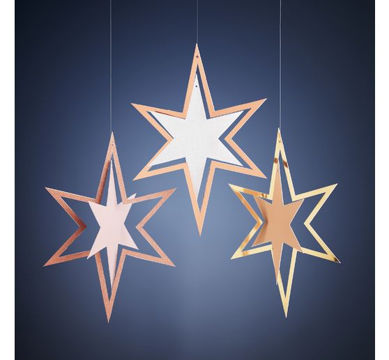 Metallic- und Glitzerpapier-Mix, A4, 32 Blatt