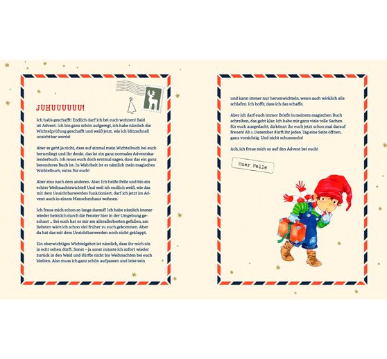 Book "Mein Adventskalender-Buch : Winter-Weihnacht-Wichtelspaß"