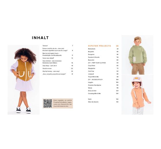 Buch "Little Hipster: Kinderkleidung nähen. Frech, wild, wunderbar!"