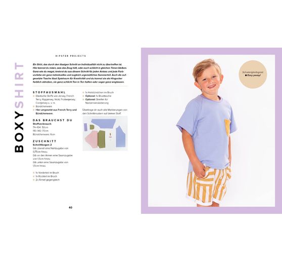 Buch "Little Hipster: Kinderkleidung nähen. Frech, wild, wunderbar!"