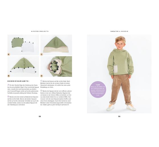 Buch "Little Hipster: Kinderkleidung nähen. Frech, wild, wunderbar!"