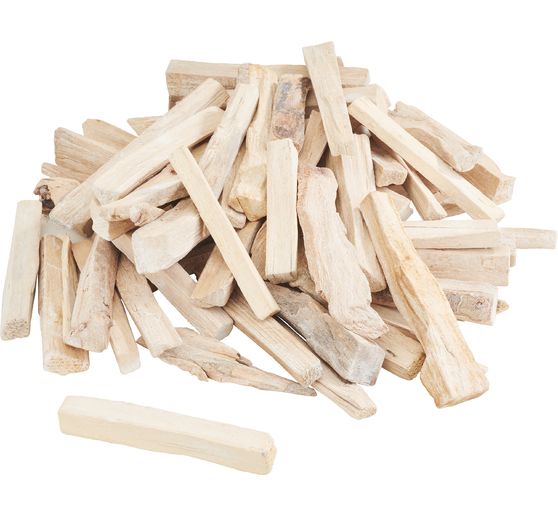 Holzstücke, Weiß gewaschen