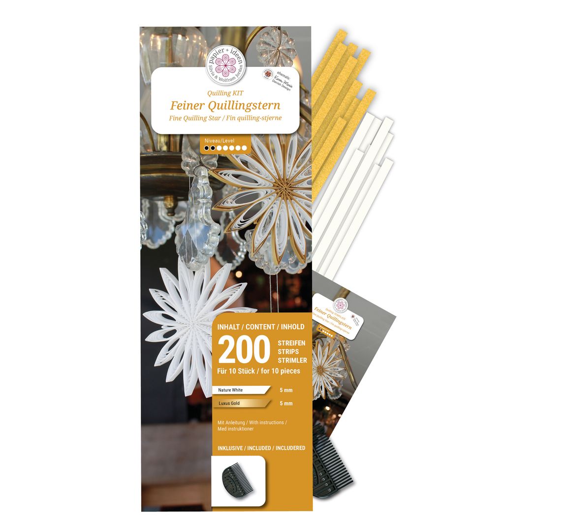 Quilling-Set "Fine Stars"