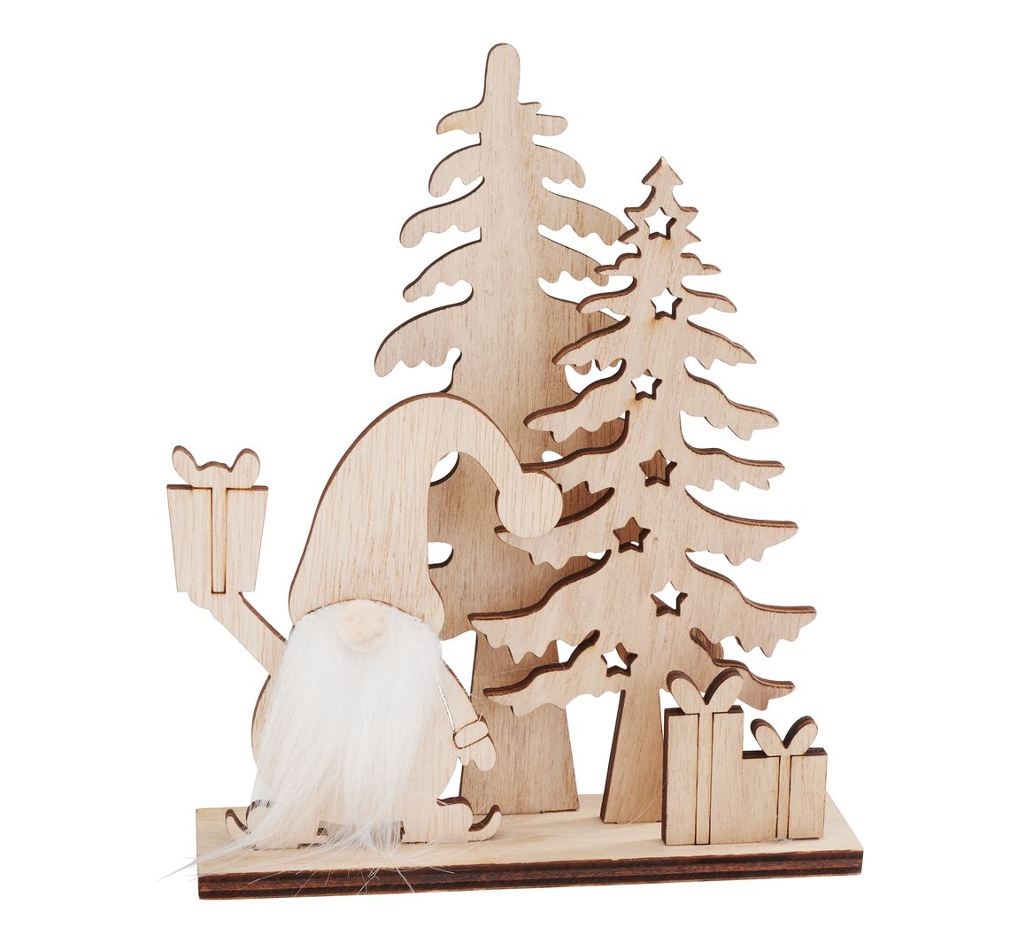 VBS Holz-Steckmotiv "Weihnachtswichtel"